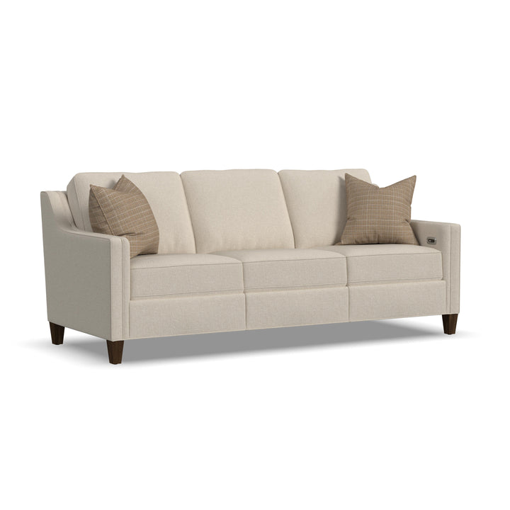 Finley  87" Power Inclining Sofa  Beige