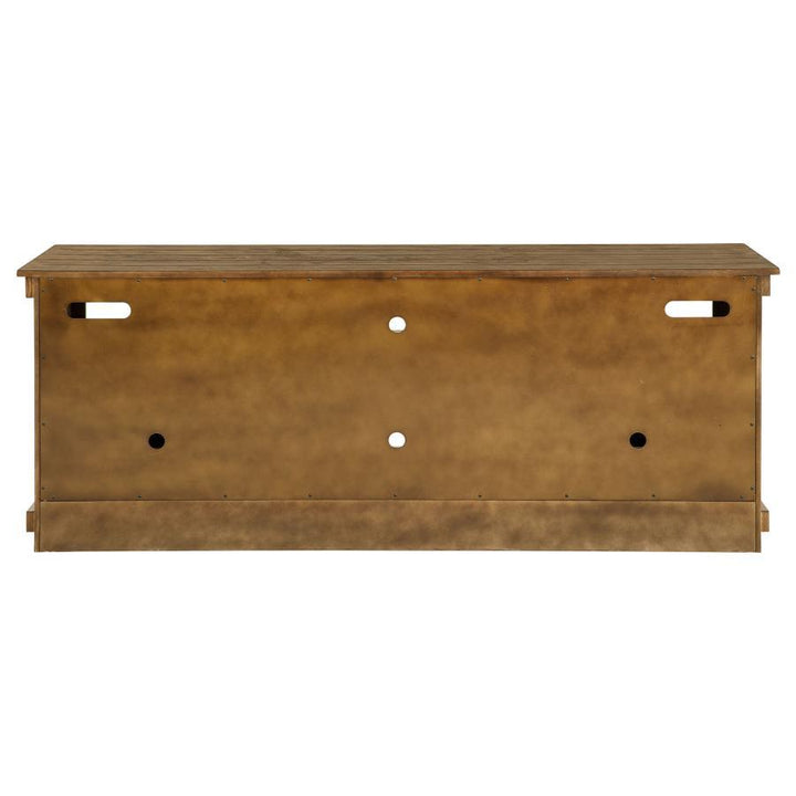 Payne - TV Stand Media Console - Distressed Brown
