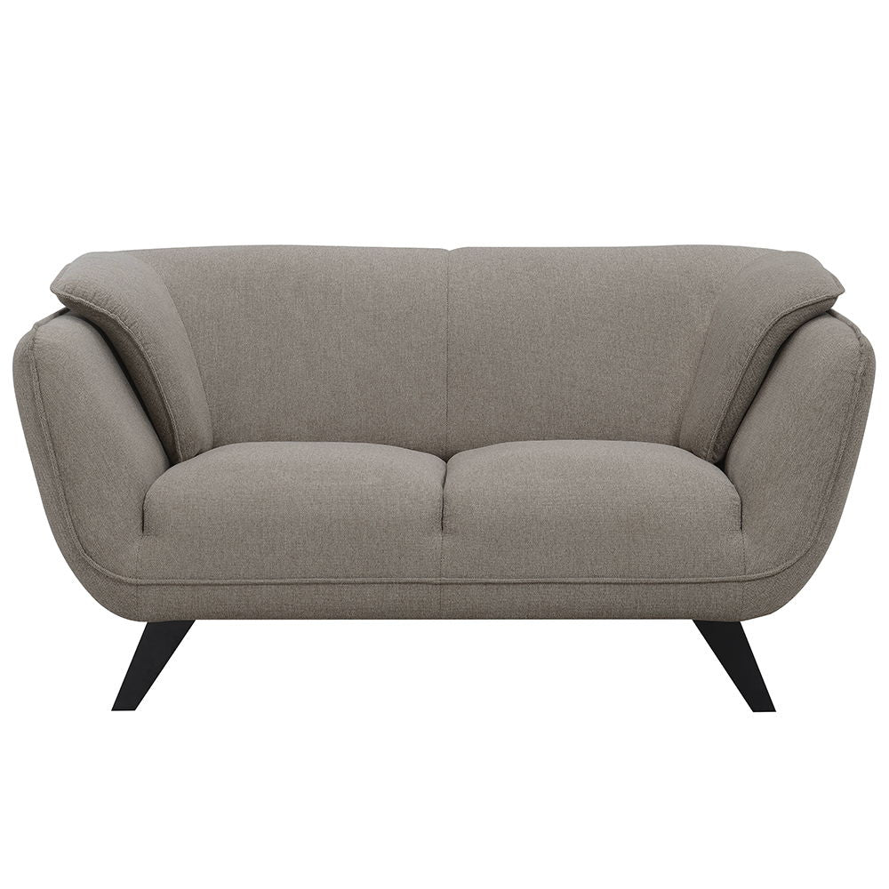 Nayeli - Loveseat - Brown Linen