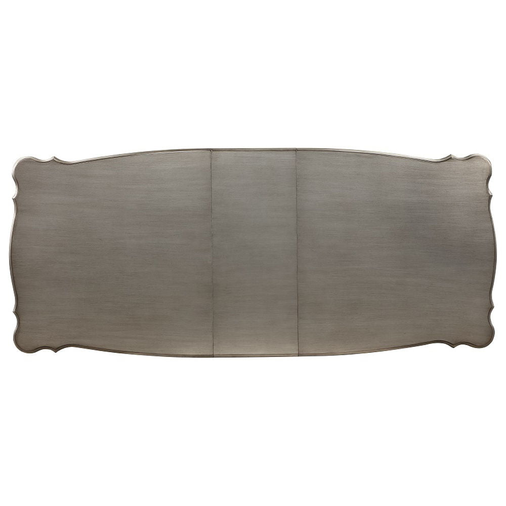 Ariadne - Dining Table With Pedestal - Antique Platinum