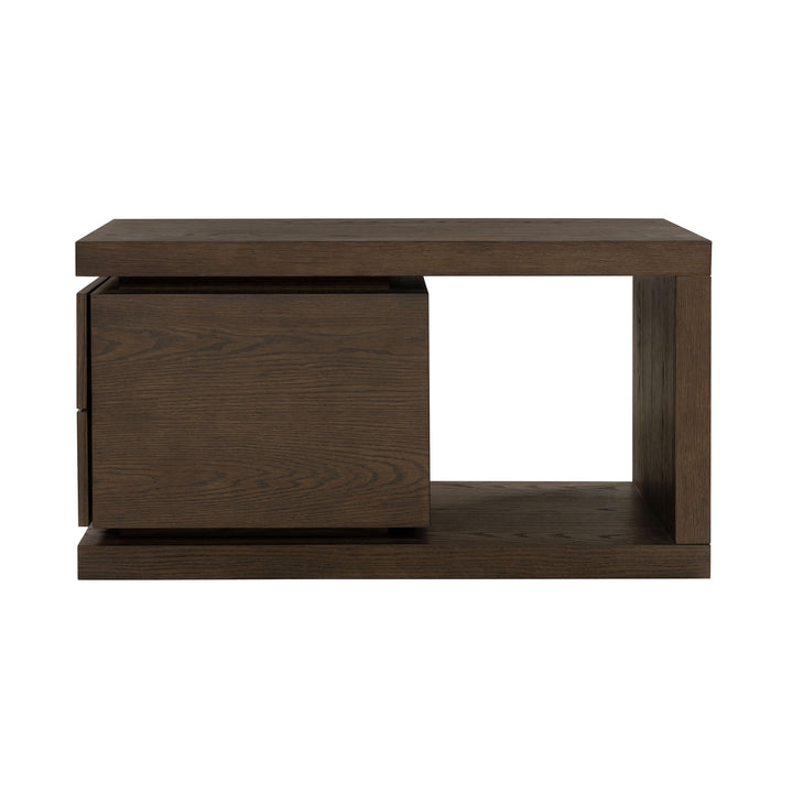 Flexsteel W1013-01 Athens  End Table  Chocolate Brown