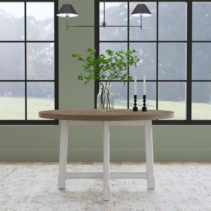 Melody Round Dining Table White