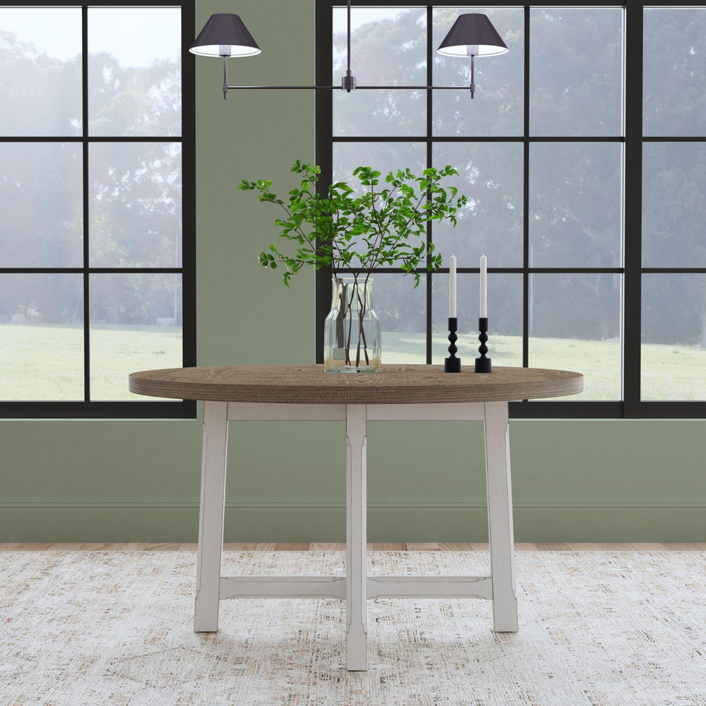 Melody Round Dining Table White