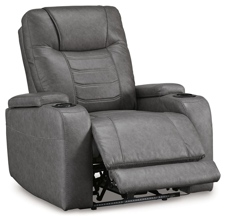 Schooner Rocks - Power Recliner / Adj Headrest - Slate