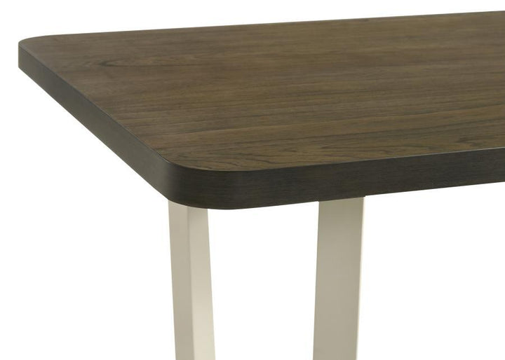 Biloxi - 7 Piece Rectangular Dining Set - Grayish Brown