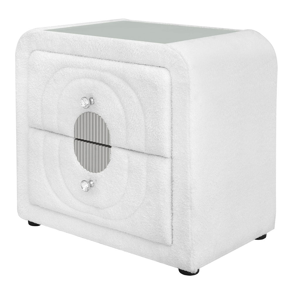 shelyn-nightstand-white-teddy-sherpa-chrome