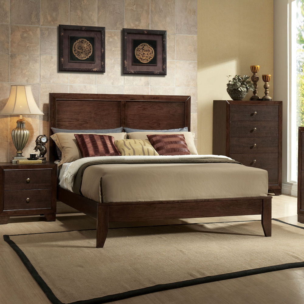 ACME Furniture Madison Eastern King Bed Espresso