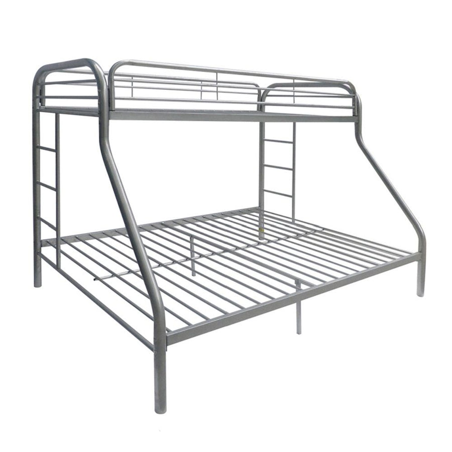 ACME Furniture Tritan Twin Over Full Bunk Bed Silver