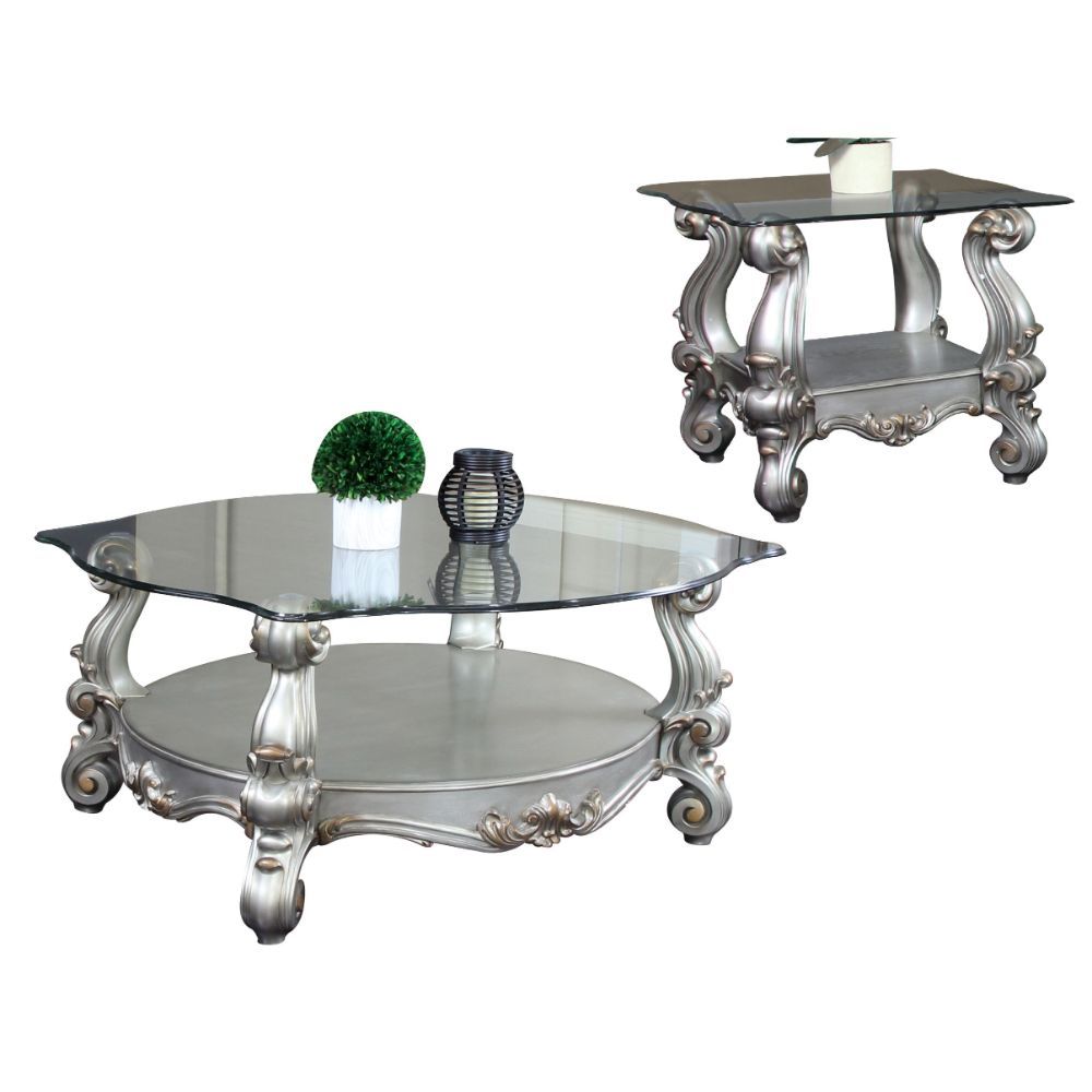 versailles-22-coffee-table-clear-glass-antique-platinum
