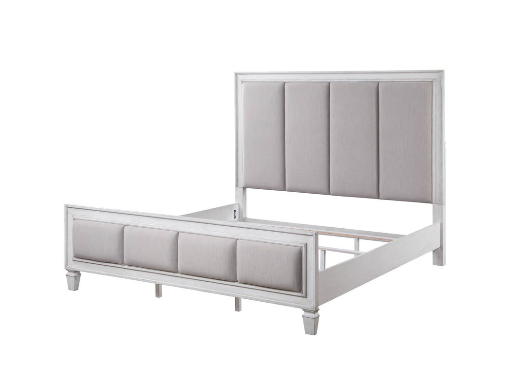 Katia - Queen Bed - White