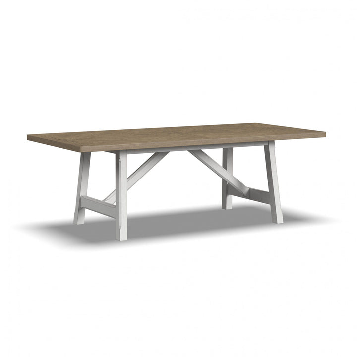 Melody Rectangular Dining Table White