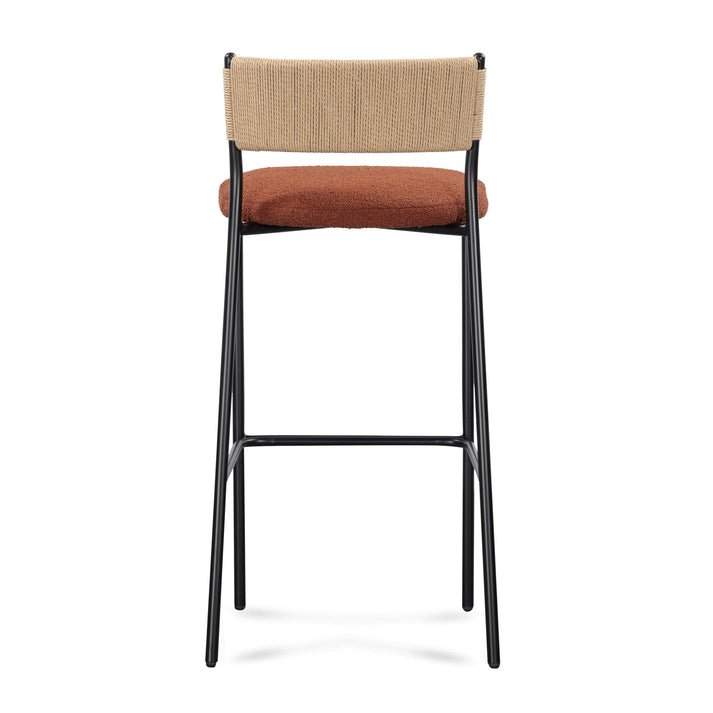 Celine Performance Boucle Bar Stool Bar Stool modern furniture Contempo Furniture