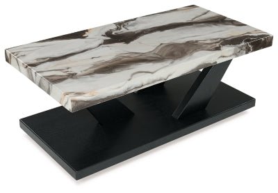Cendill Table (Set of 3) - Black Table Set modern furniture Contempo Furniture
