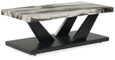 Cendill Table (Set of 3) - Black Table Set modern furniture Contempo Furniture