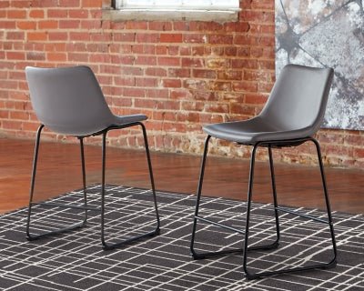 Centiar Counter Height Bar Stool - Gray Stool Set modern furniture Contempo Furniture