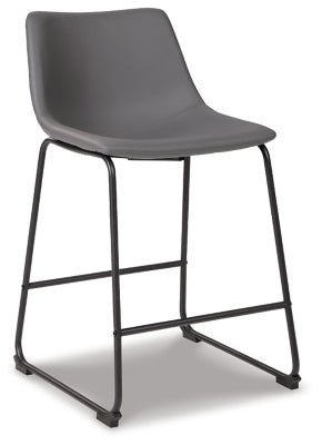 Centiar Counter Height Bar Stool - Gray Stool Set modern furniture Contempo Furniture