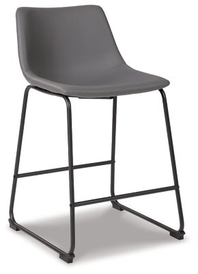 Centiar Counter Height Bar Stool - Gray Stool Set modern furniture Contempo Furniture