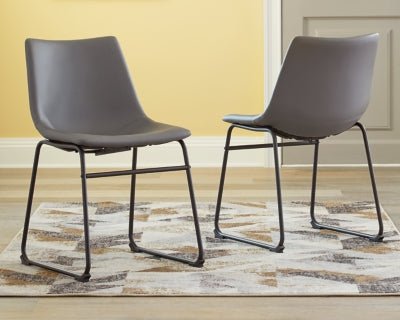 Centiar Dining Chair - Gray Chair Set modern furniture Contempo Furniture