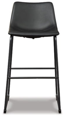 Centiar Pub Height Bar Stool - Black Stool Set modern furniture Contempo Furniture