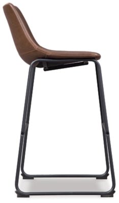 Centiar Pub Height Bar Stool - Dark Brown Stool Set modern furniture Contempo Furniture
