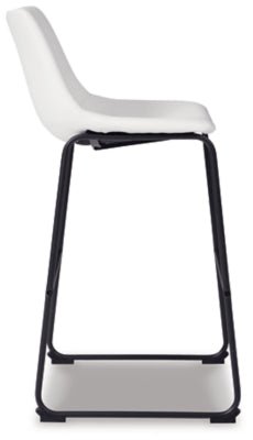 Centiar Pub Height Bar Stool - White Stool Set modern furniture Contempo Furniture
