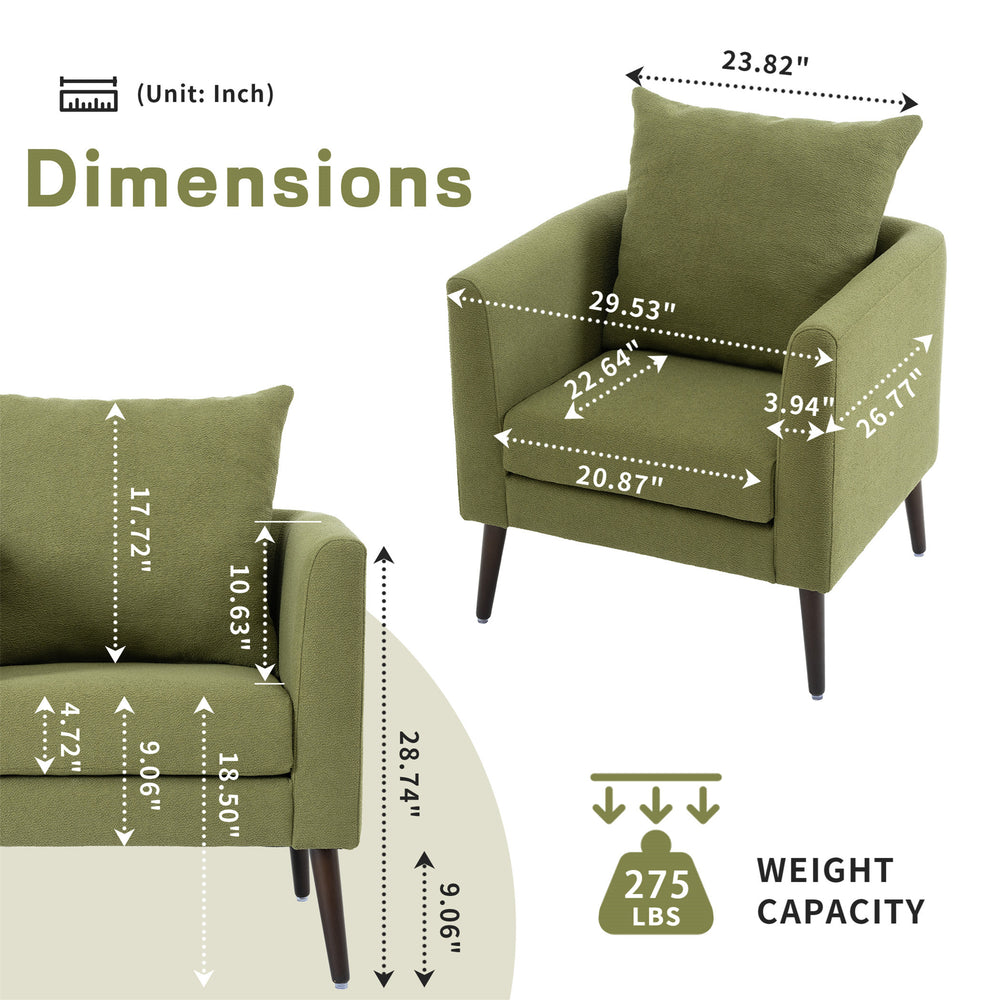 mid-century-fabric-lounge-chair-with-pillow-in-olive-green-w1028p188577
