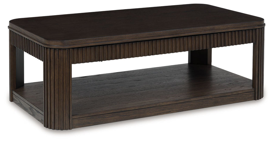 Carlibrie - Lift Top Cocktail Table - Warm Brown by Ashley Furniture product image