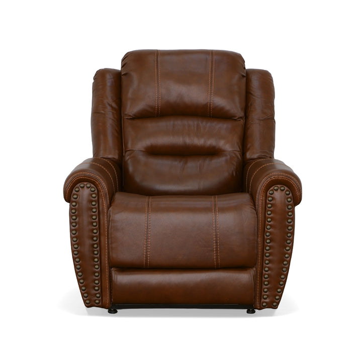 Oscar Leather Power Lift Recliner with Right