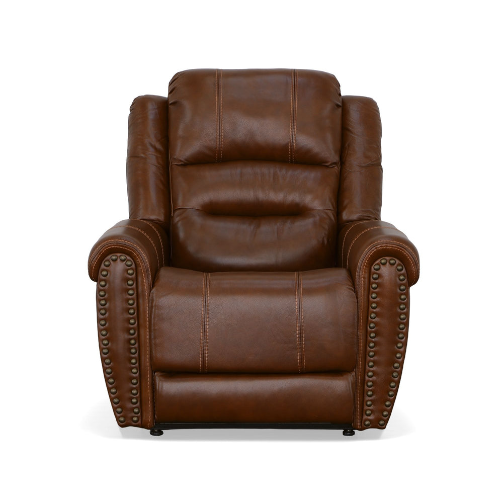 Oscar Leather Power Lift Recliner with Right