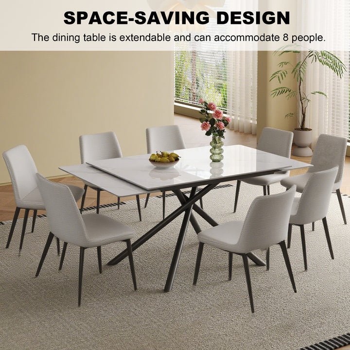 modern-retractable-sintered-stone-8-piece-dining-table-set