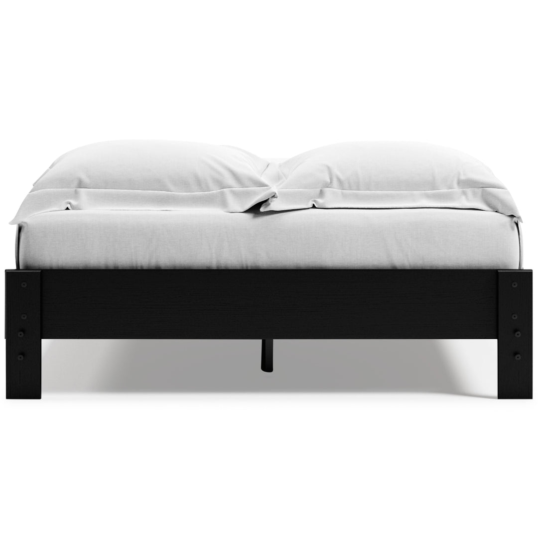 Finch - Queen Platform Bed - Black