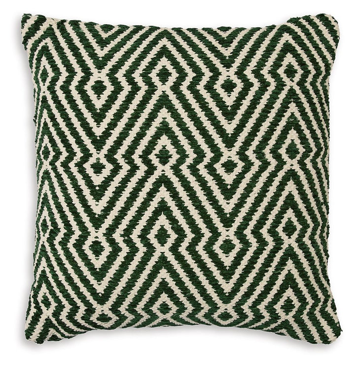 Digover - Pillow - Green / Ivory