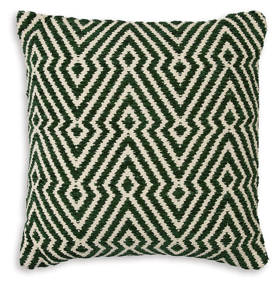 Digover - Pillow - Green / Ivory