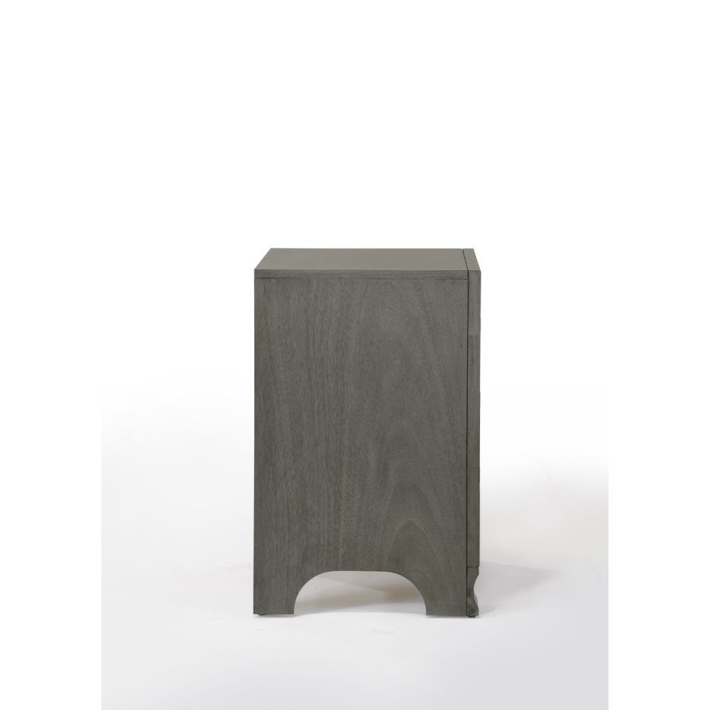 Blaise - Accent Table - Gray Oak