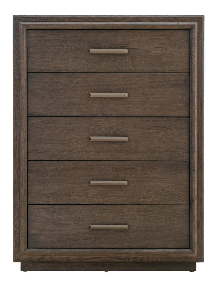 Modus Furniture Gbca84A Lawson Five Drawer Wood Chest In Big Bear Brown 2024