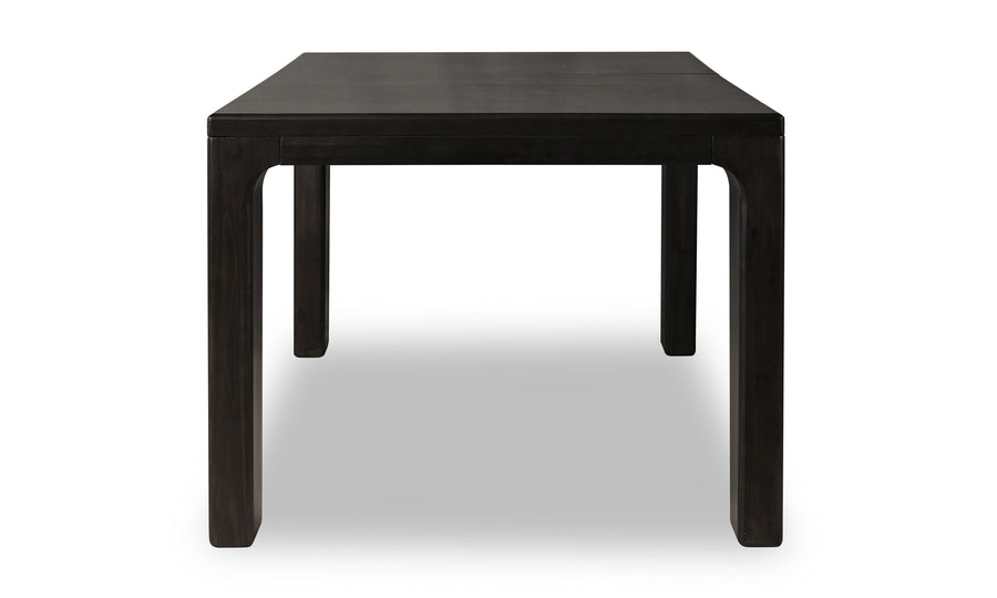 Modus Furniture Zamba Extendable Acacia Wood Dining Table in Jaguar