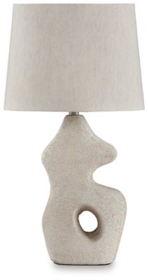 Chadrich Table Lamp (Set of 2) - Beige Table Lamp modern furniture Contempo Furniture