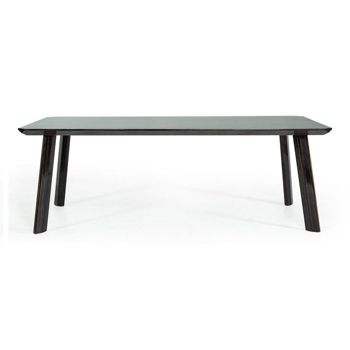 Chadwick Modern Ebony &amp; Rosegold Dining Table