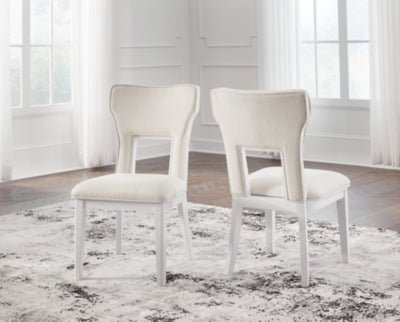 Chalanna Dining Chair - White Chair Set modern furniture Contempo Furniture