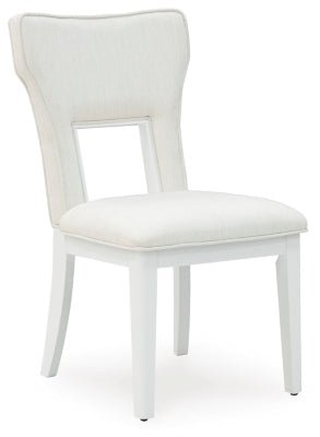 Chalanna Dining Chair - White Chair Set modern furniture Contempo Furniture