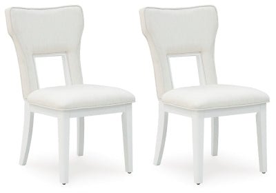 Chalanna Dining Chair - White Chair Set modern furniture Contempo Furniture
