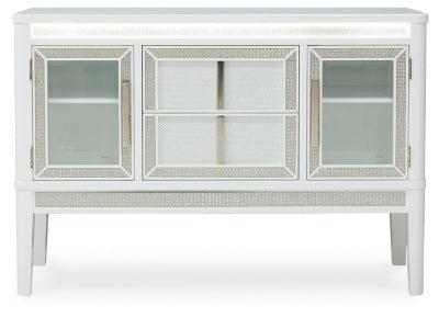 Chalanna Dining Server - White Server modern furniture Contempo Furniture
