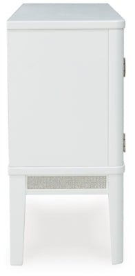 Chalanna Dining Server - White Server modern furniture Contempo Furniture