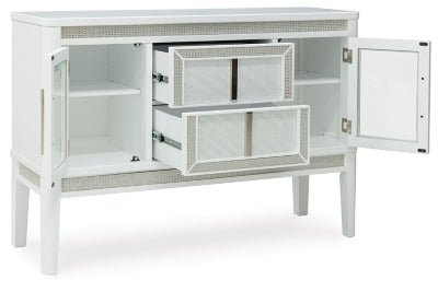 Chalanna Dining Server - White Server modern furniture Contempo Furniture