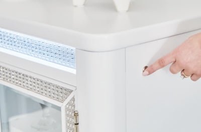 Chalanna Dining Server - White Server modern furniture Contempo Furniture