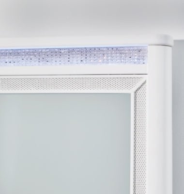 Chalanna Dresser and Mirror - White Dresser &amp; Mirror modern furniture Contempo Furniture