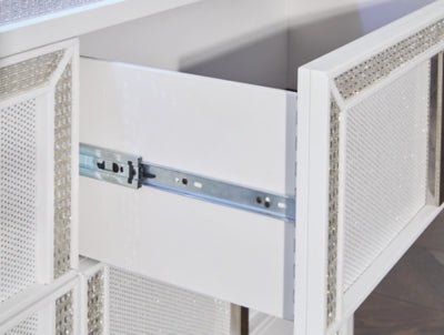 Chalanna Dresser - White Dresser modern furniture Contempo Furniture