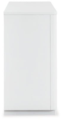 Chalanna Dresser - White Dresser modern furniture Contempo Furniture