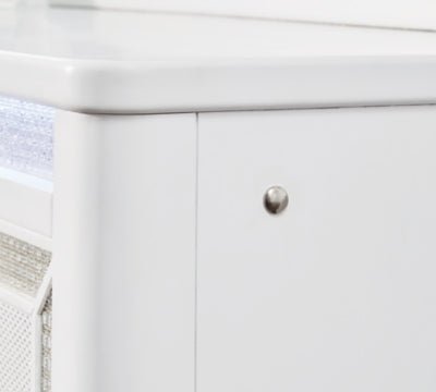 Chalanna Dresser - White Dresser modern furniture Contempo Furniture