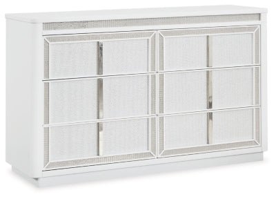 Chalanna Dresser - White | Ashley Furniture